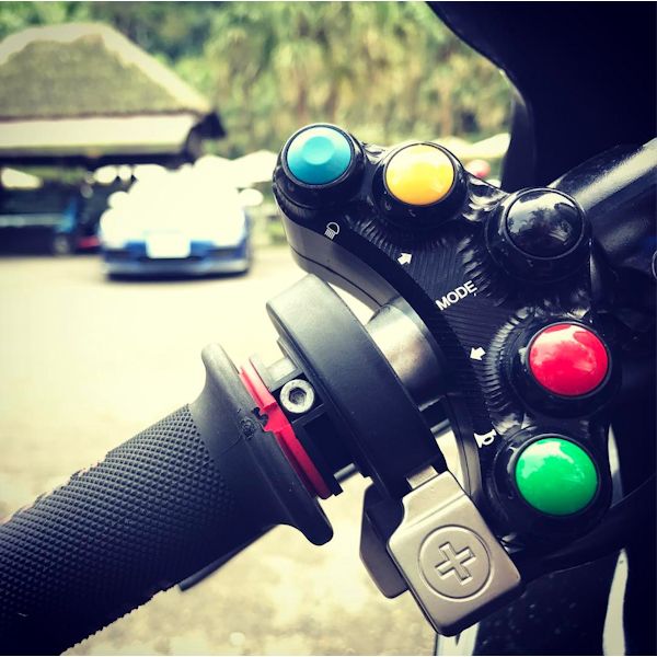TWM Left Hand Street Handle Bar Switch Panel for Aprilia RSV4 RR / RF