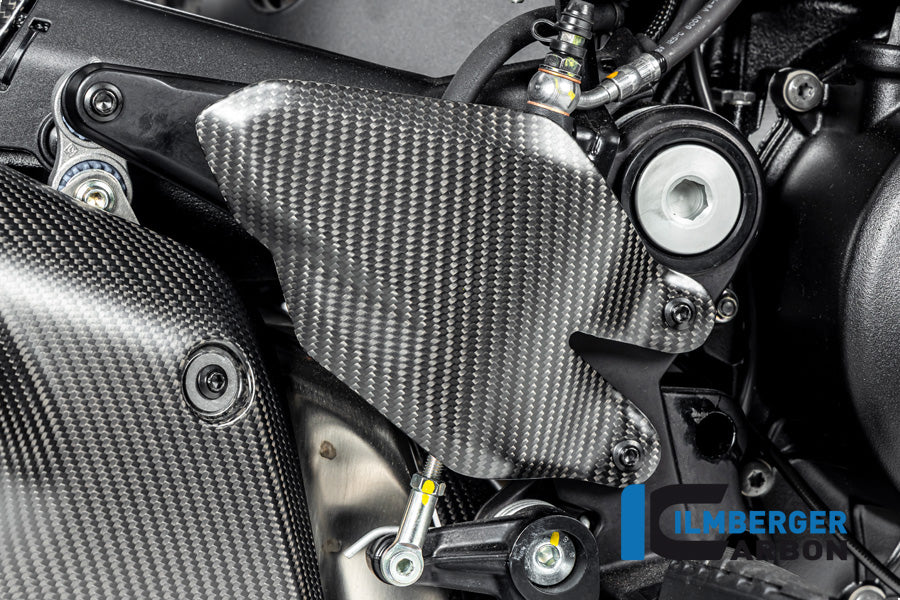 Ilmberger Carbon Heel Guard Right Ducati Diavel Bentley Matte