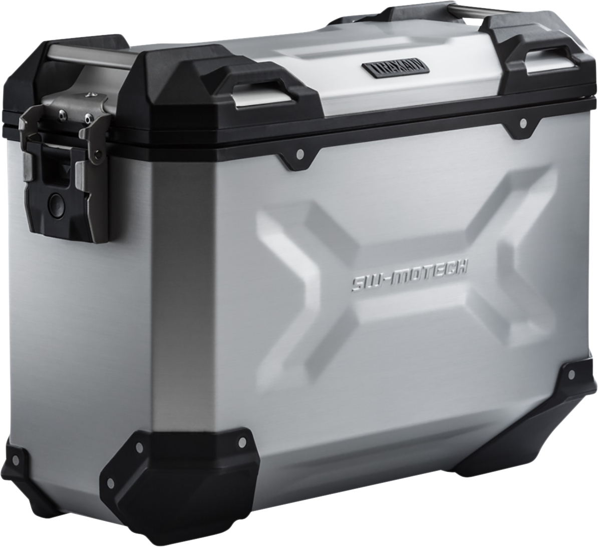SW-Motech TRAX ADV Hard Case - 37 Liter - Silver - Left