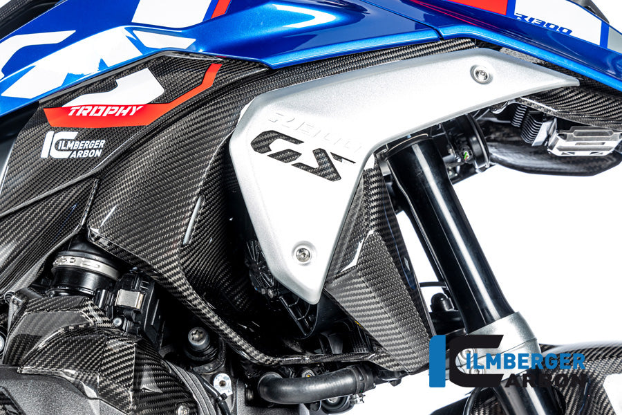 Ilmberger Carbon Air Vent Cover Right BMW R 1300 GS - Gloss / Twill