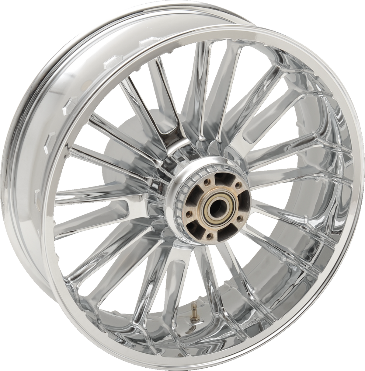 Coastal Moto Wheel - Atlantic 3D - Rear - Single Disc/Without ABS - Chrome - 18x5.5 - '09+ FL