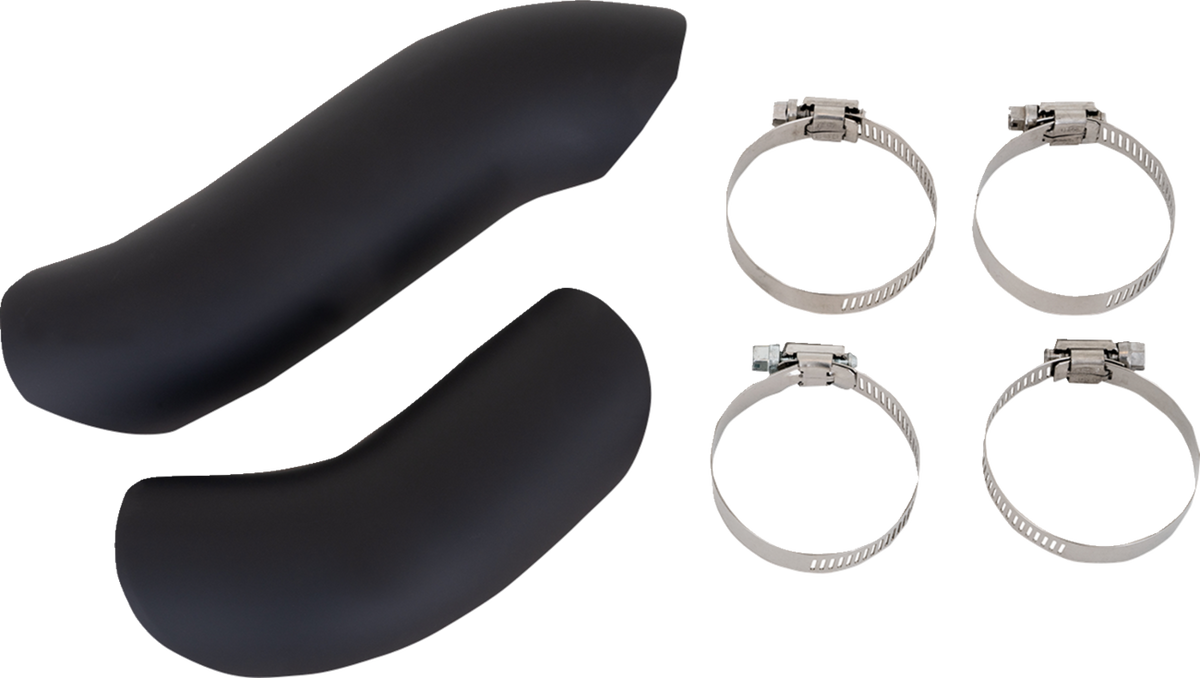 Vance &amp; Hines Hi-Output RR Heat Shield Kit - Black - Stainless Steel