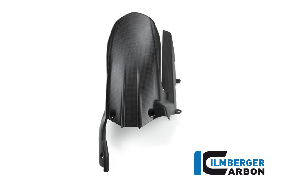 Ilmberger Carbon Rear Hugger Including Upper Chain Guard Ducati MTS 1200 2016 Enduro - Matte