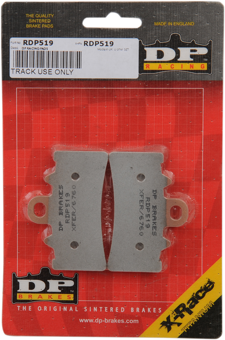 DP Brakes RDP Racing Brake Pads - Aprilia/Husqvarna