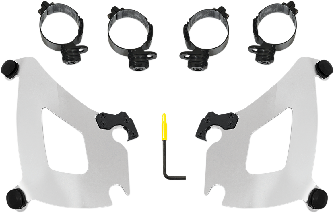 Memphis Shades Bullet Mounting Kit - Polished - FLSB