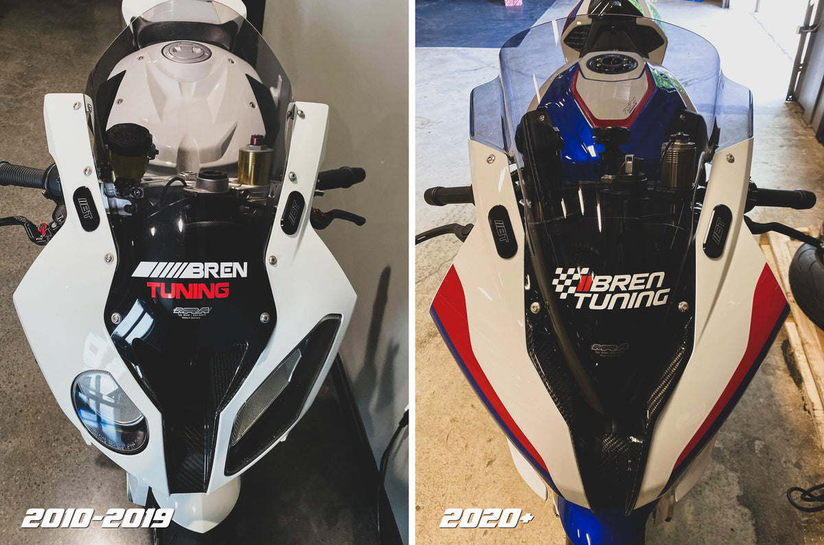 BT Moto (10-26) BMW S1000RR Race Mirror Block-Off Plates