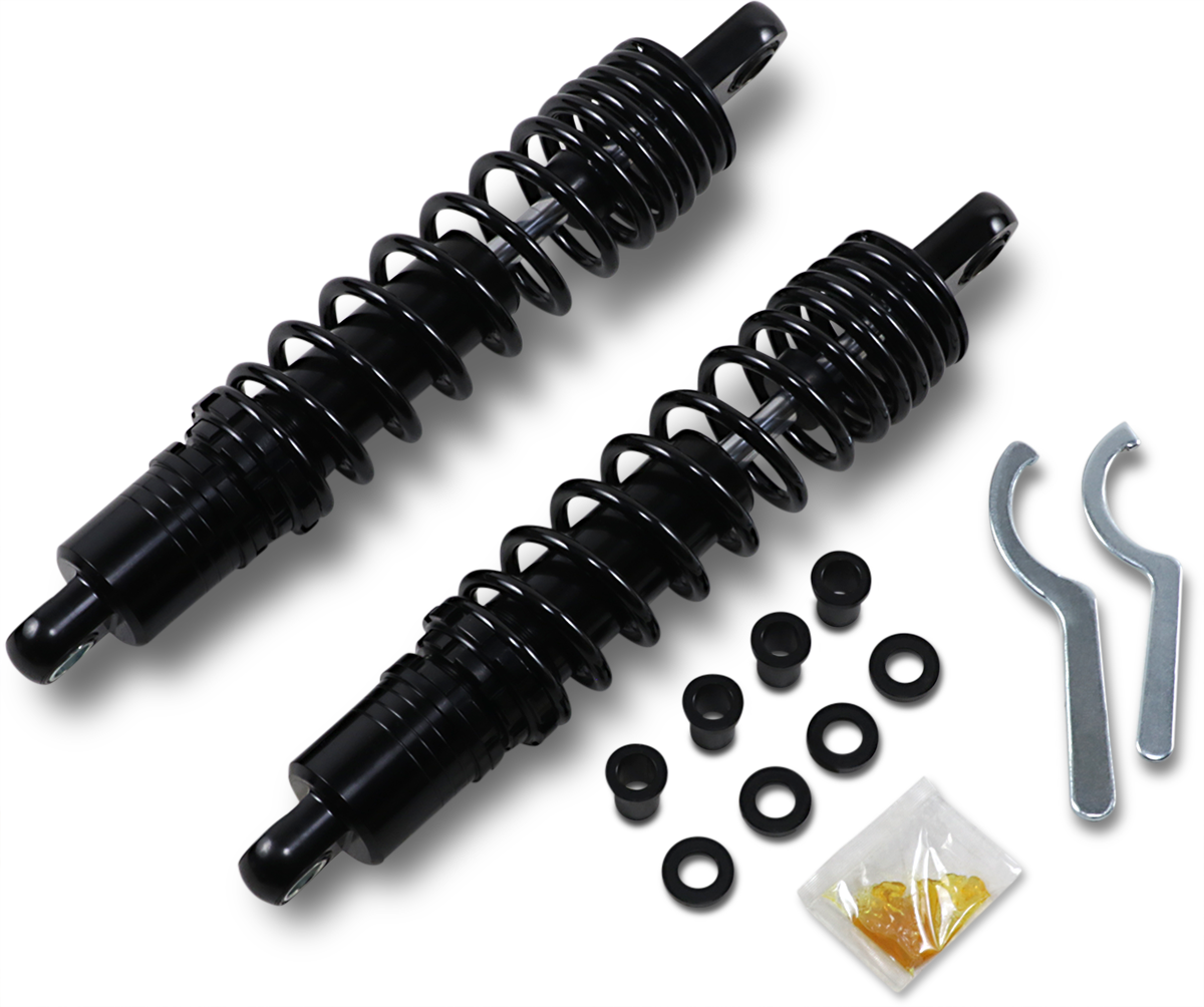 Drag Specialties Shocks Premium Ride-Height Adjustable Shocks - 13.5" - Standard - Black