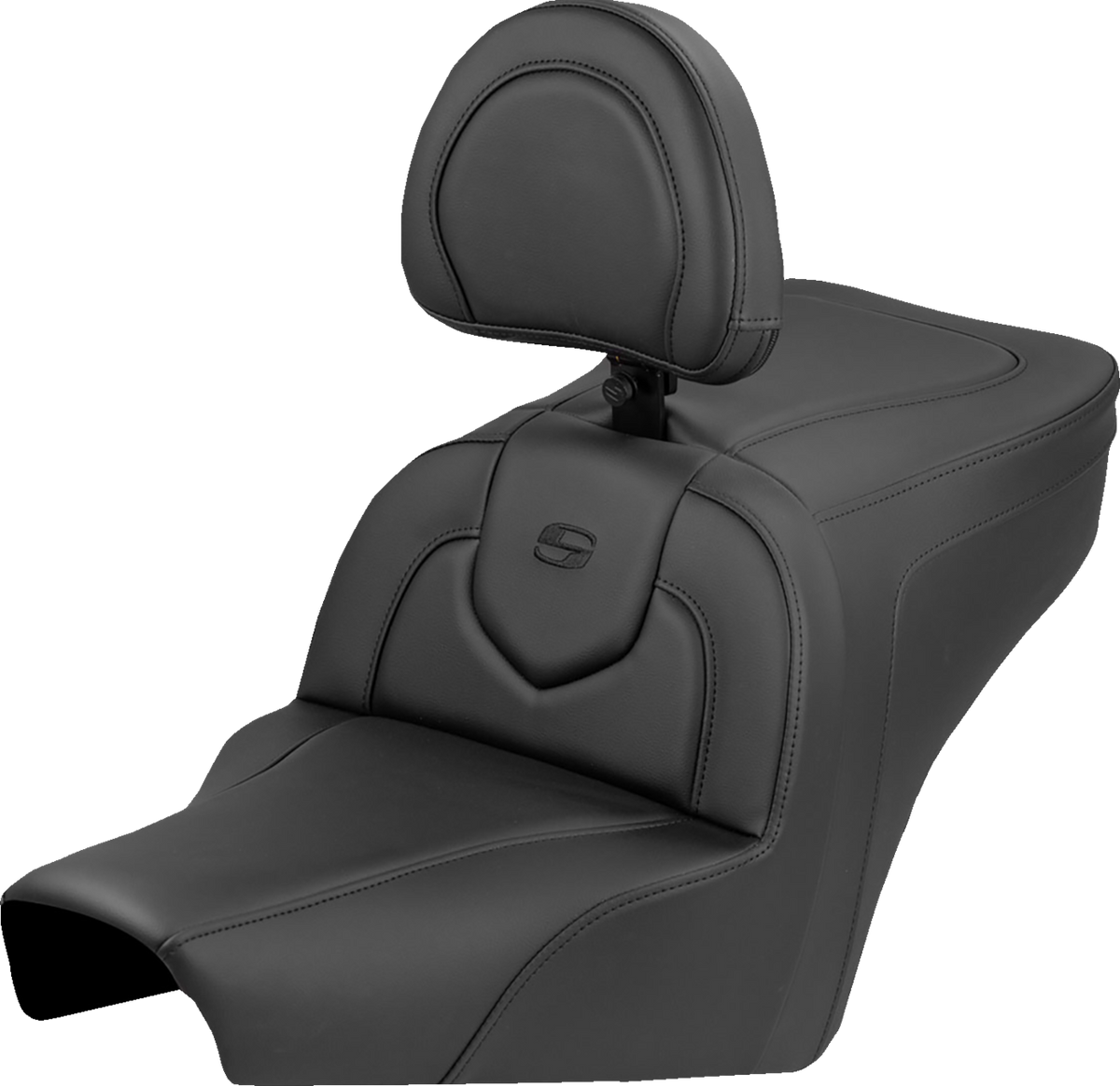 Saddlemen Roadsofa™ Seat - Plain - With Backrest - BMW R18 '22-'25