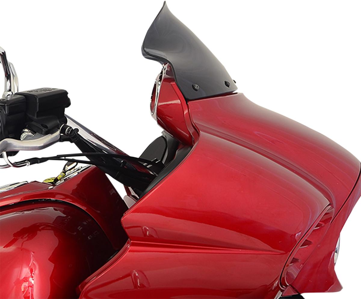 Klock Werks Flare® Windshield - 9" - Dark Smoke - '11-'24 Vaquero/Voyager