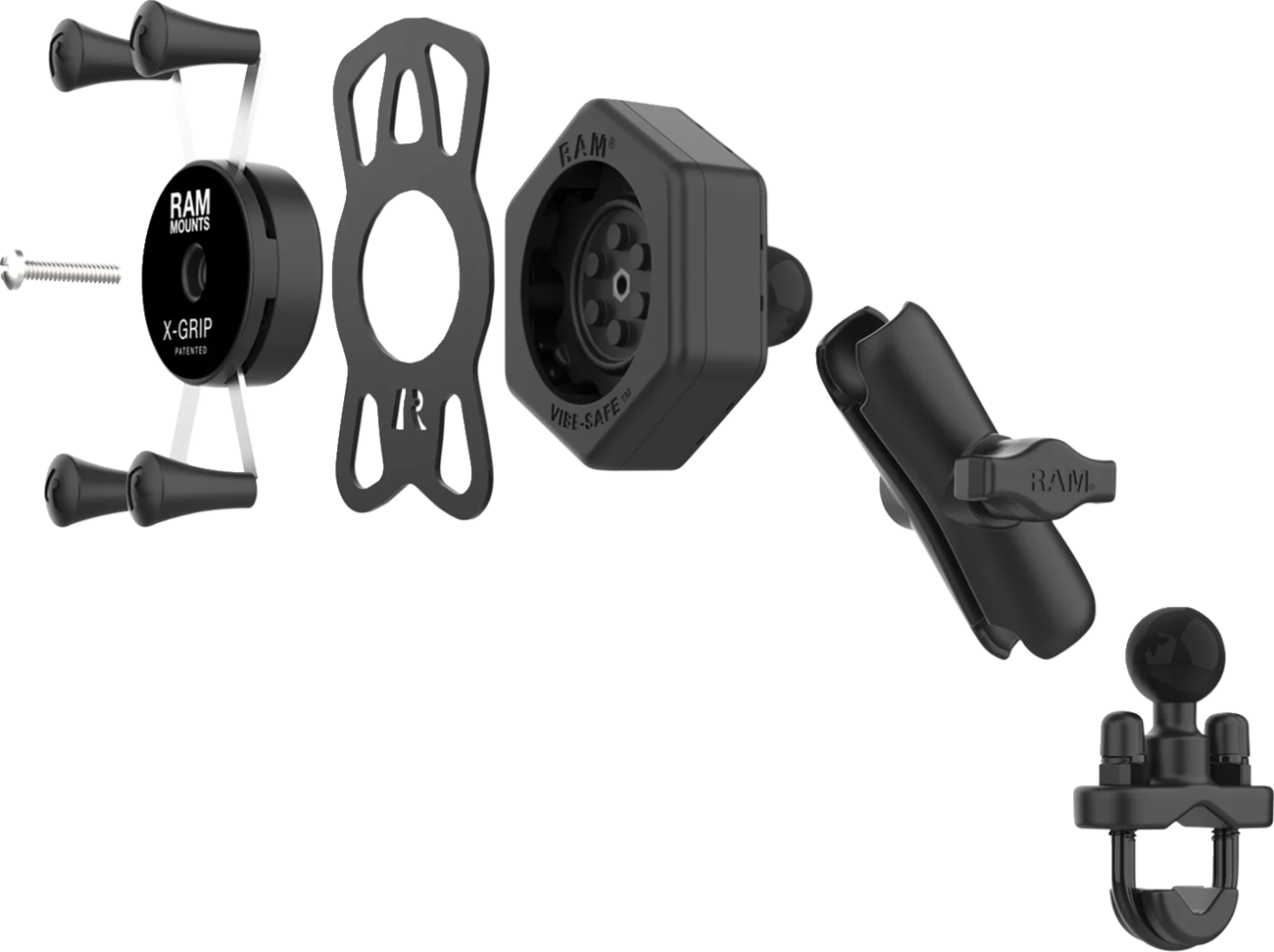 RAM Mounts X-Grip® Mount Kit - Vibe Safe™ - U-Bolt - Medium