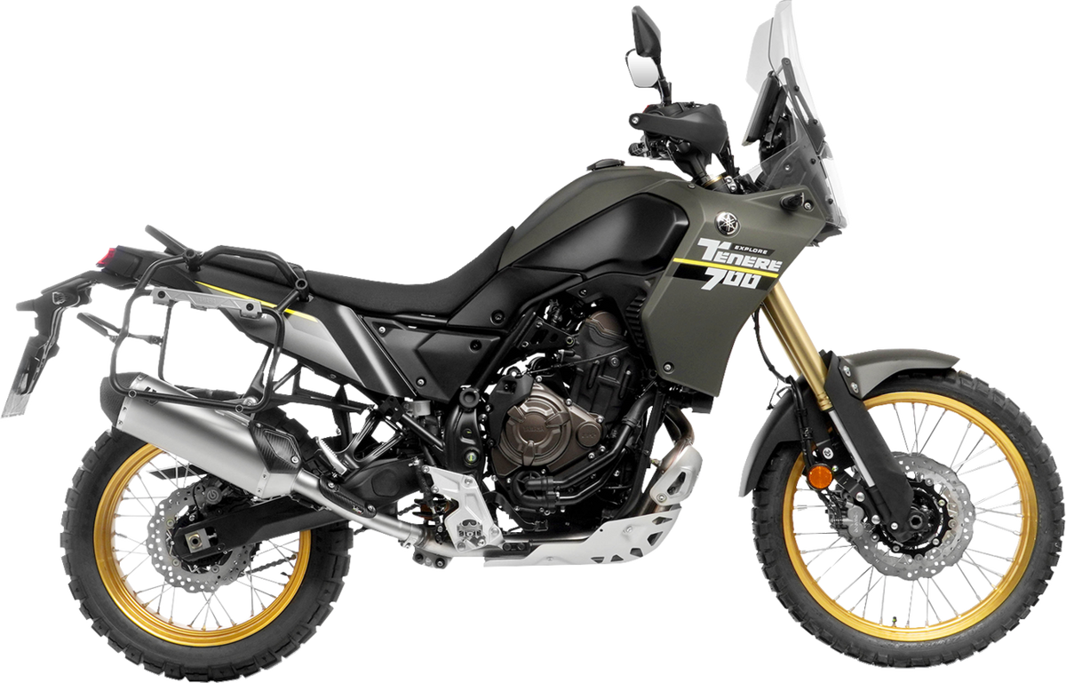 LeoVince LV-14 Slip-On Muffler - Titanium - Yamaha Tenere 700