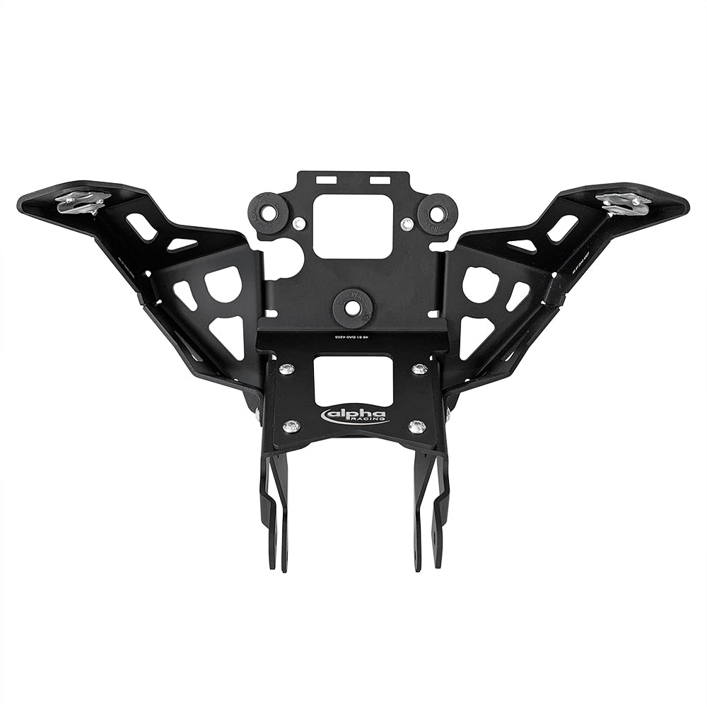 Dashboard and fairing carrier, MoTeC dashboard