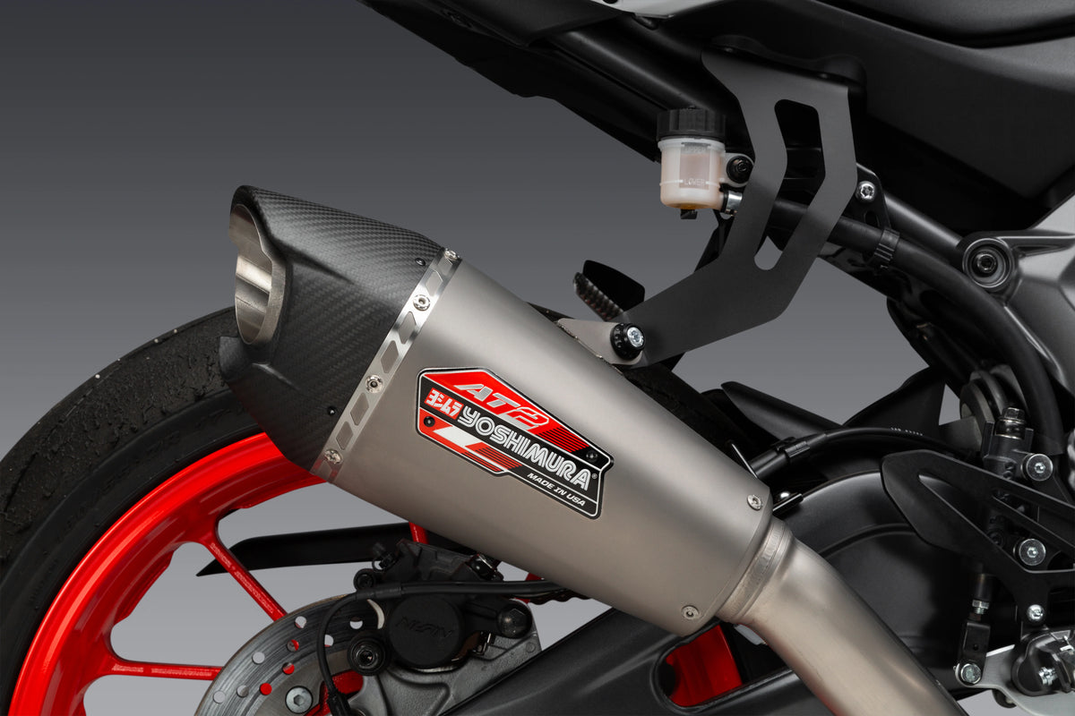 Yoshimura YZF-R7 22-26 Titanium High Mount Muffler Kit
