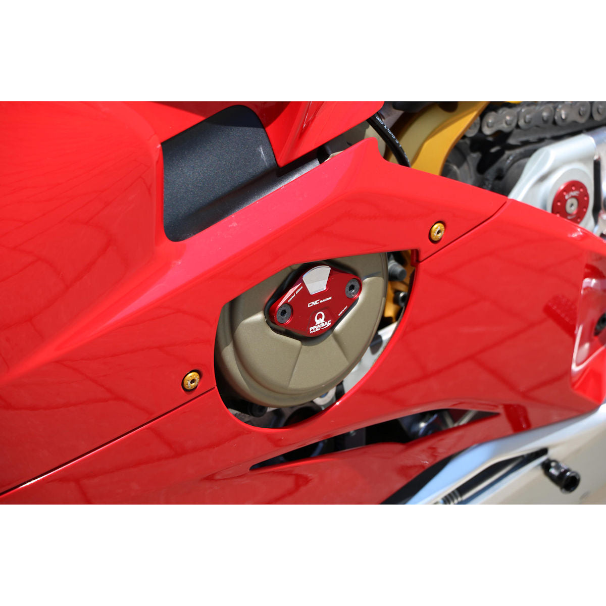 CNC Racing Limited Pramac Racing Timing Inspection Cover for Streetfighter V4 V4S