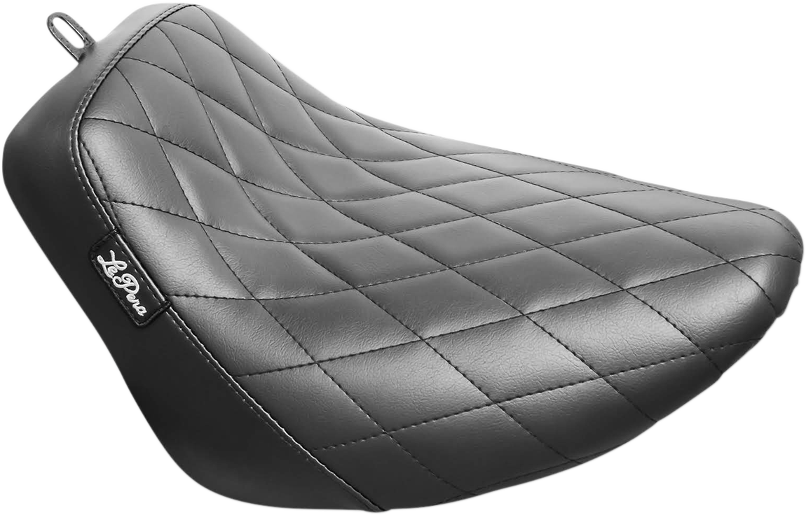 Le Pera Bare Bones Solo Seat - Diamond Stitch - Black - FLSL/FXBB '18-'23