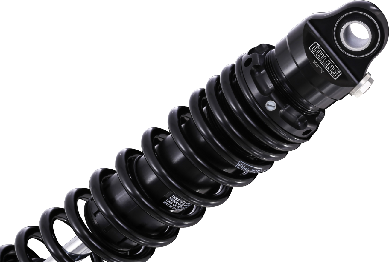 Ohlins Twin Shocks - 12" - Rebound Adjustable - STX36 Blackline (HD776)