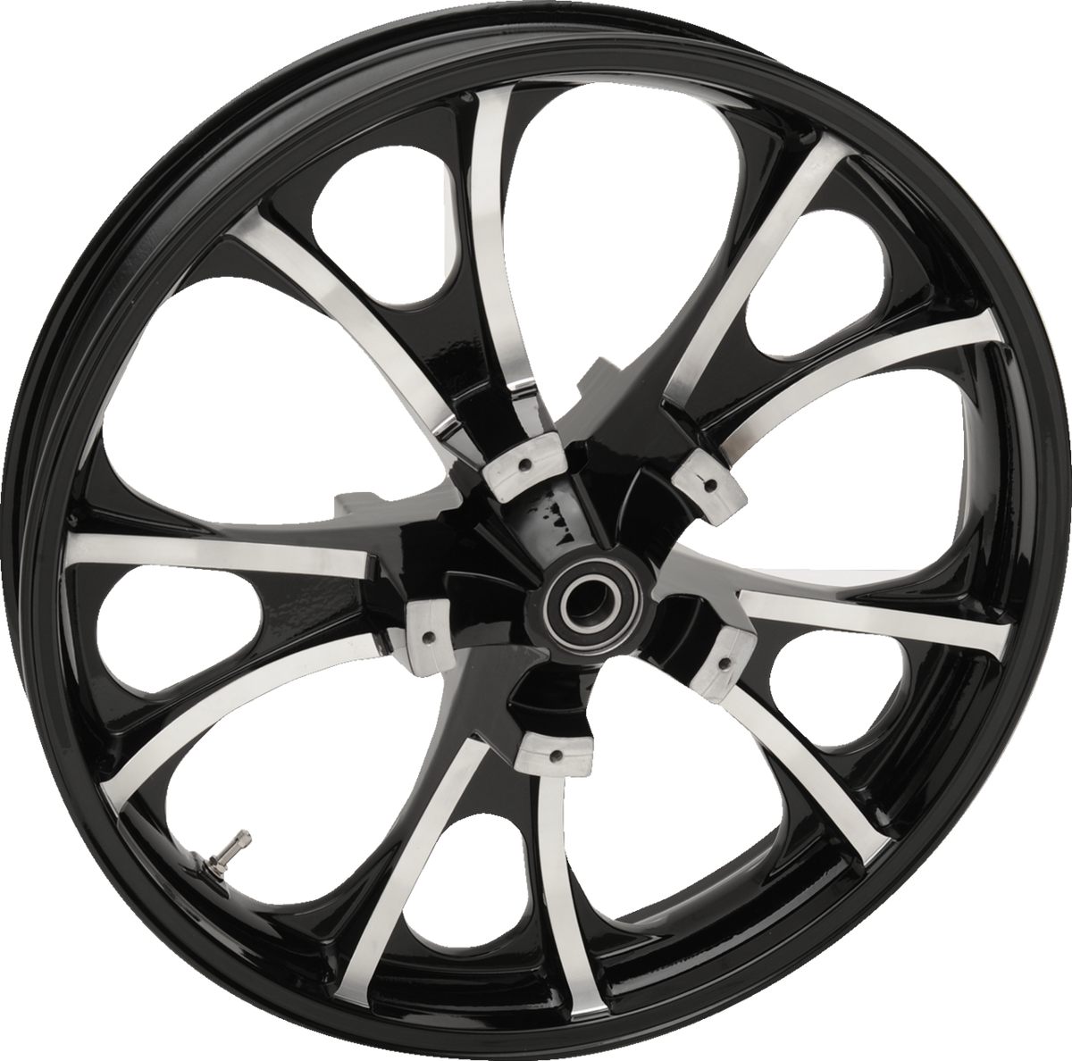 Coastal Moto Wheel - Largo 3D - Front - Dual Disc/With ABS - Black Cut - 21x3.5