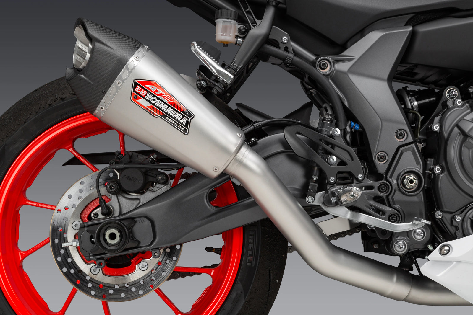 Yoshimura YZF-R7 22-26 Stainless High Mount Muffler Kit