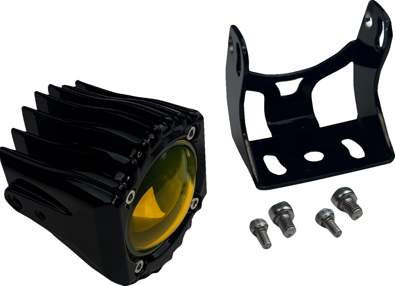 Custom Dynamics Shark Demon® Fog Light - Yellow