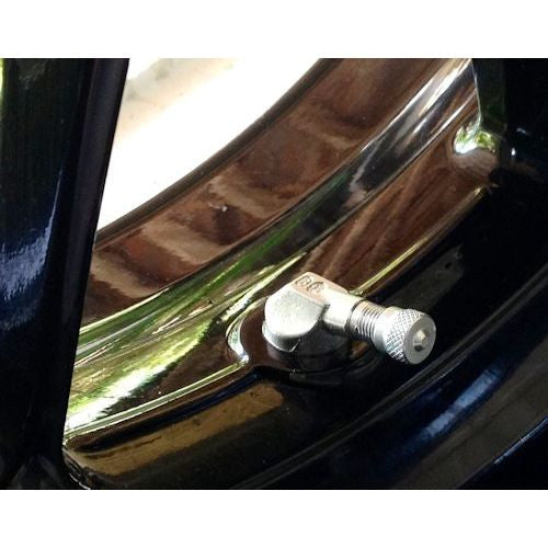 Bridgeport 90 Degree Angled Valve Stems 11.3mm - Pair