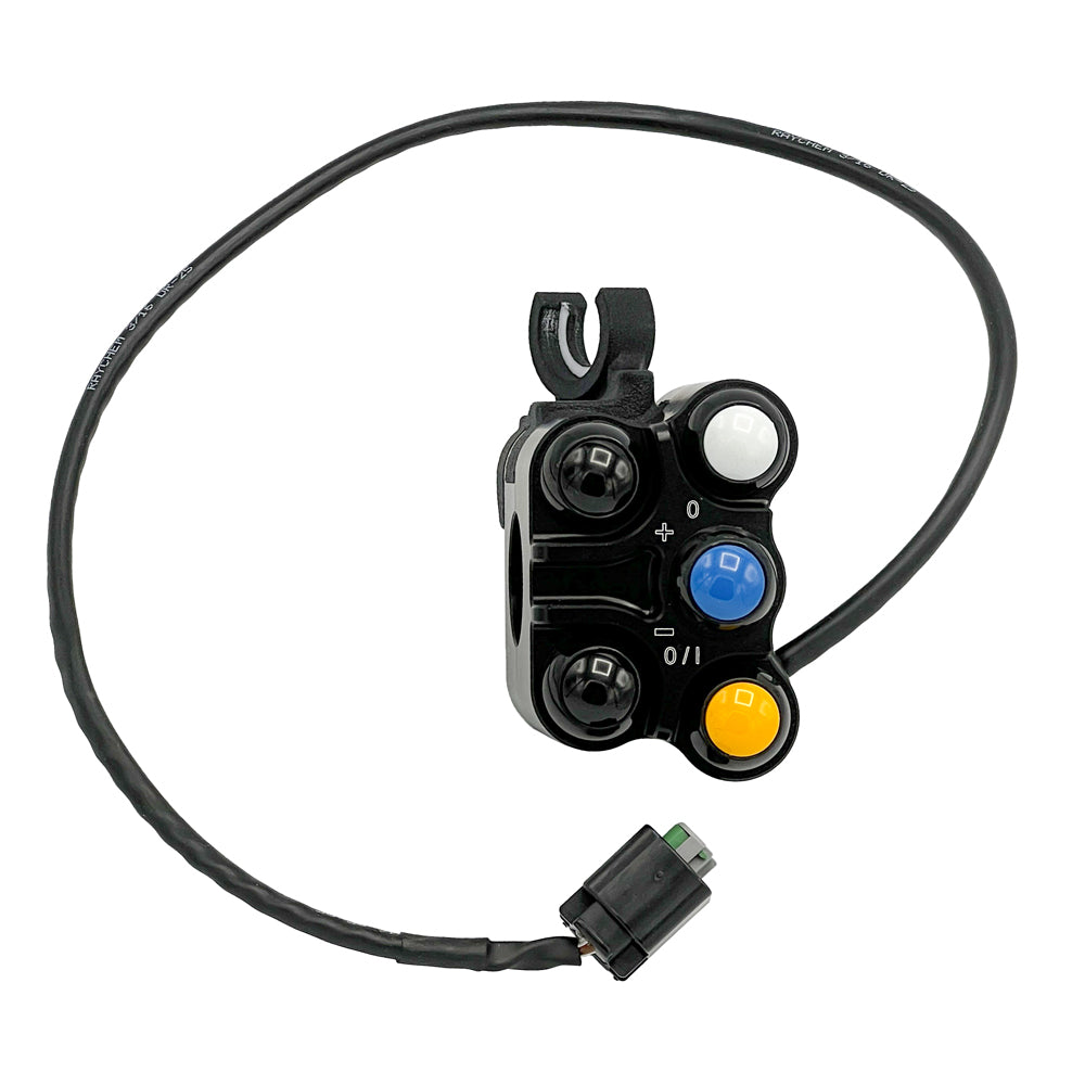 Switch unit left 5 button, compact version