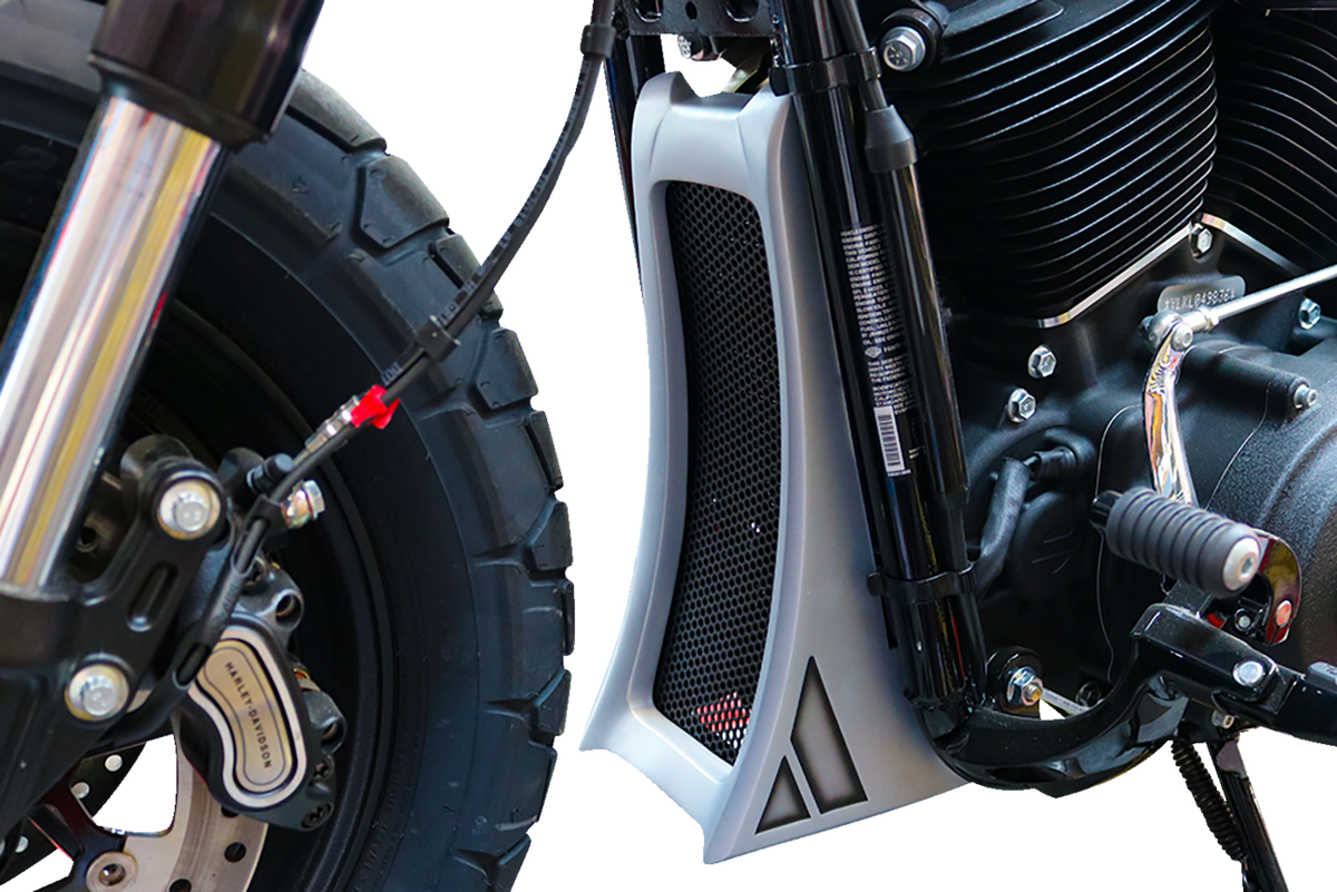 Paul Yaffe Bagger Nation Chin Spoiler - Black Stash - Harley-Davidson® - M8 Softails®