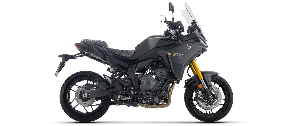 77003AKN Full System With Icon Aluminium Dark Slip Ons