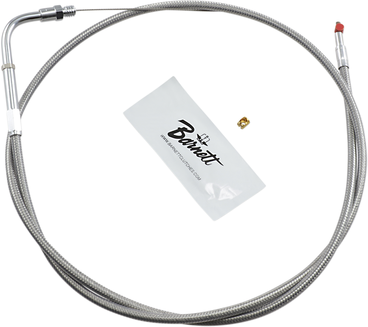 Barnett Stainless Steel Throttle Cable - '90-'95 Touring