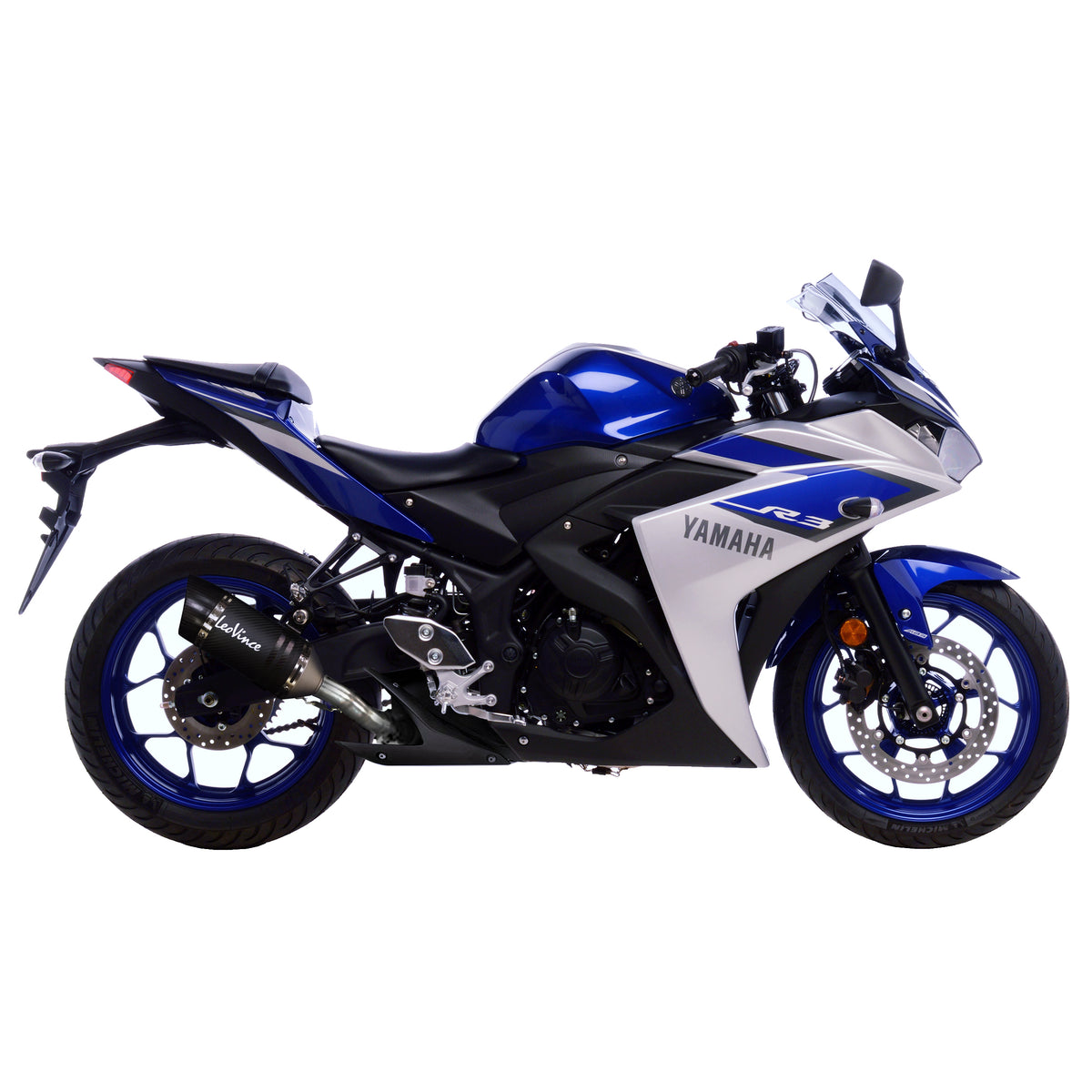 LeoVince Lv Pro Carbon Fiber (14125E) - for YAMAHA | YZF-R25 | 2014 - 2018; YAMAHA | YZF-R3 | 2015 - 2026 - image 2 of 3
