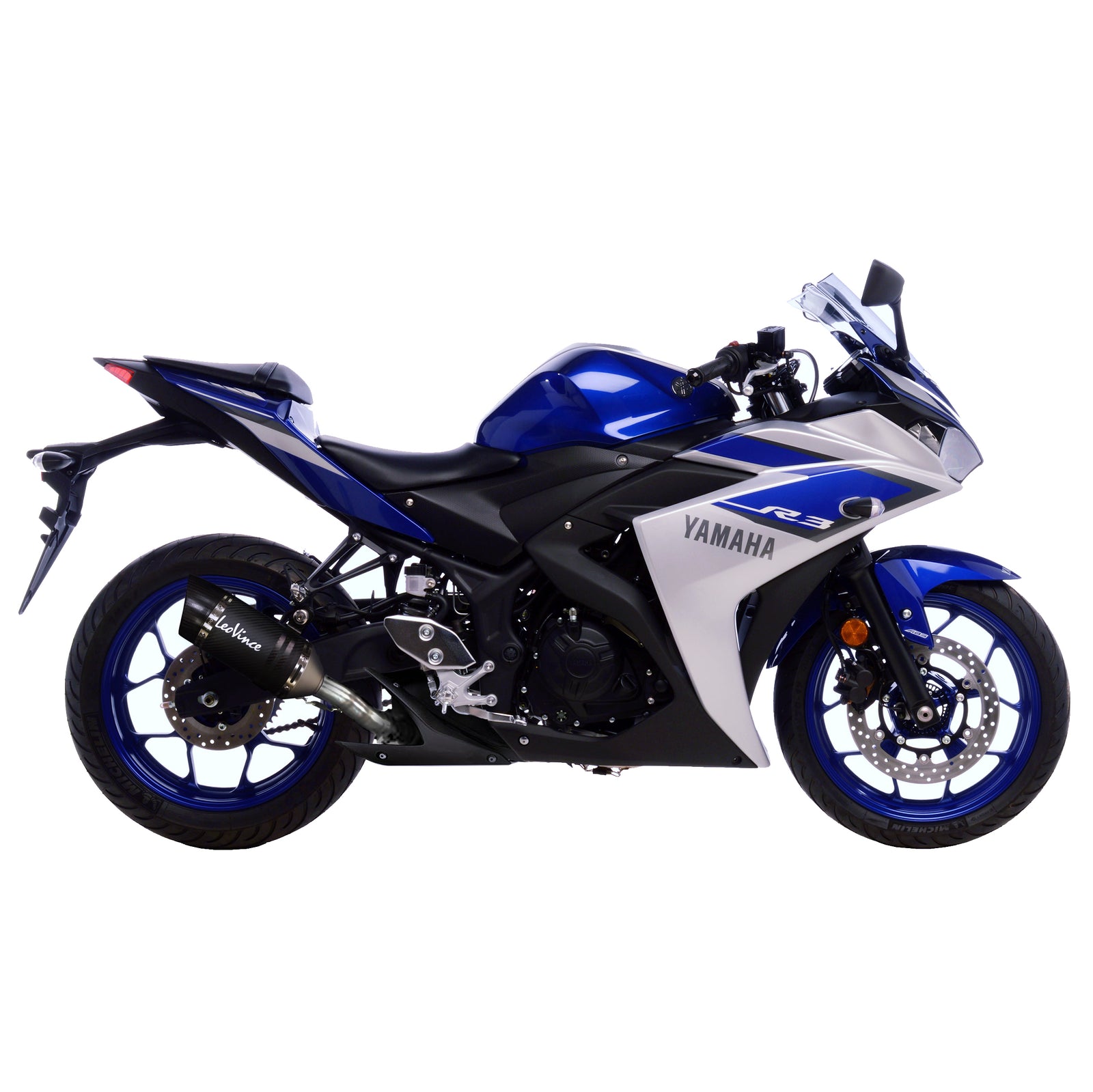 LeoVince Lv Pro Carbon Fiber (14125E) - for YAMAHA | YZF-R25 | 2014 - 2018; YAMAHA | YZF-R3 | 2015 - 2026 - image 2 of 3