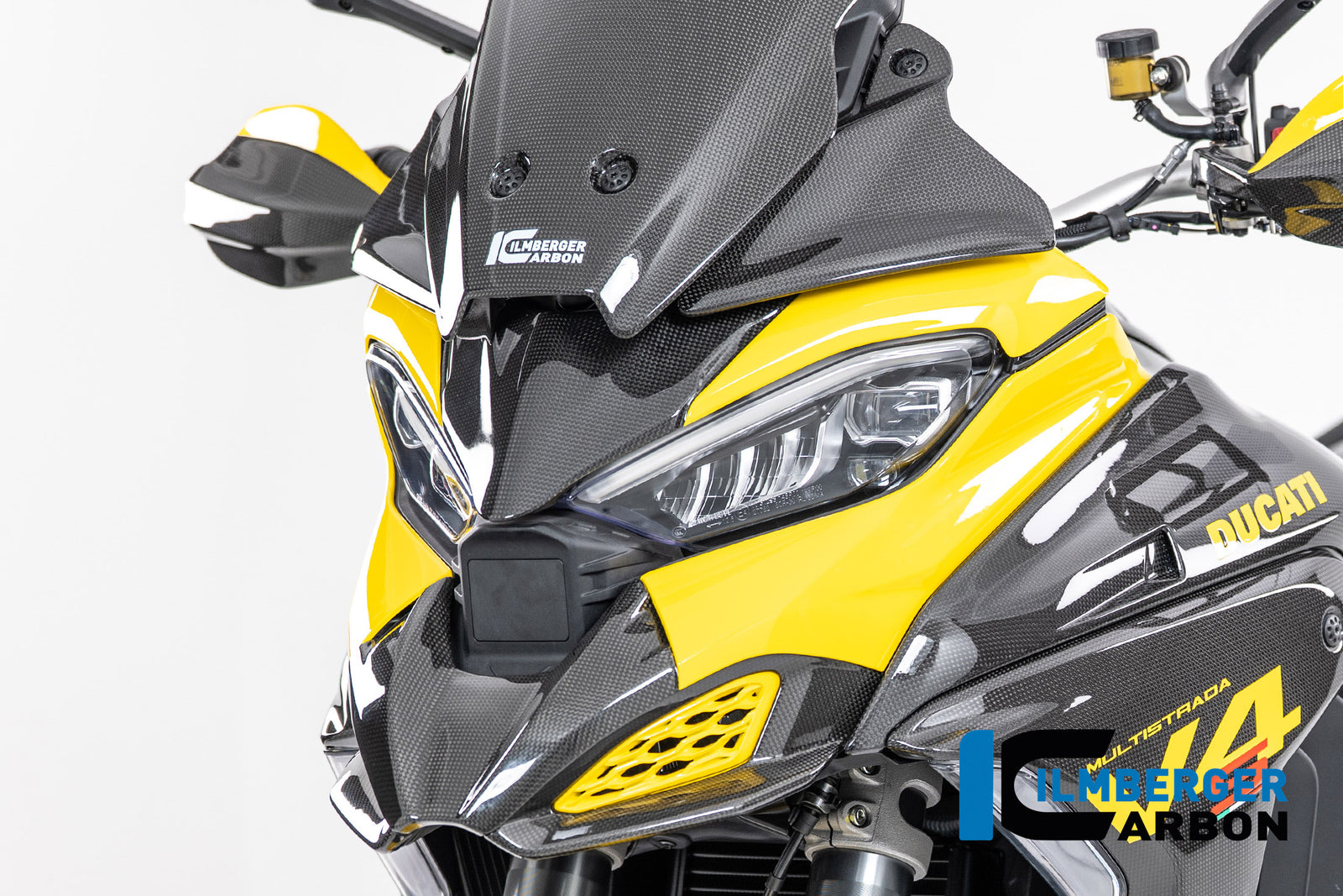 Ilmberger Carbon Upper Fairing Carbon Glossy Ducati Multistrada V4 2025
