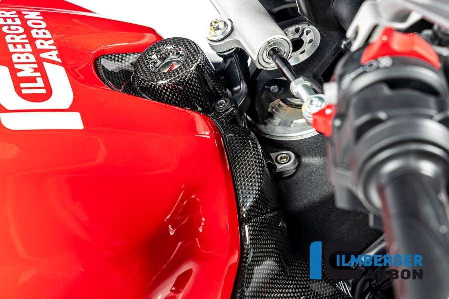 Ilmberger Carbon Ignition Switch Cover Ducati Streetfighter V2 - Gloss