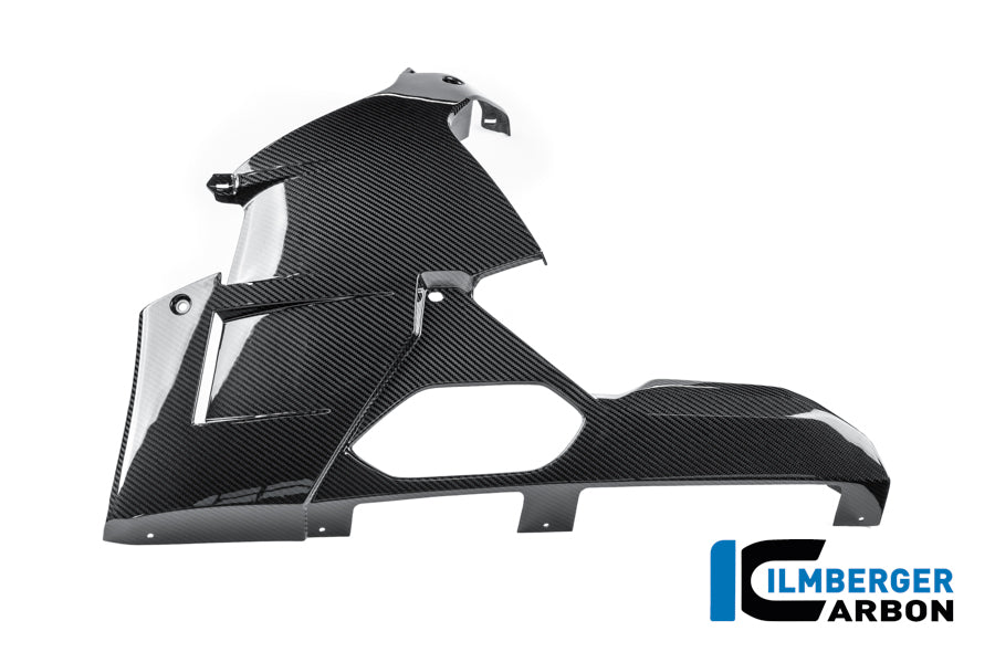 Ilmberger Carbon Lower Side Fairing Kit With Belly Pan BMW M1000RR 2025-2026 - Gloss / Twill