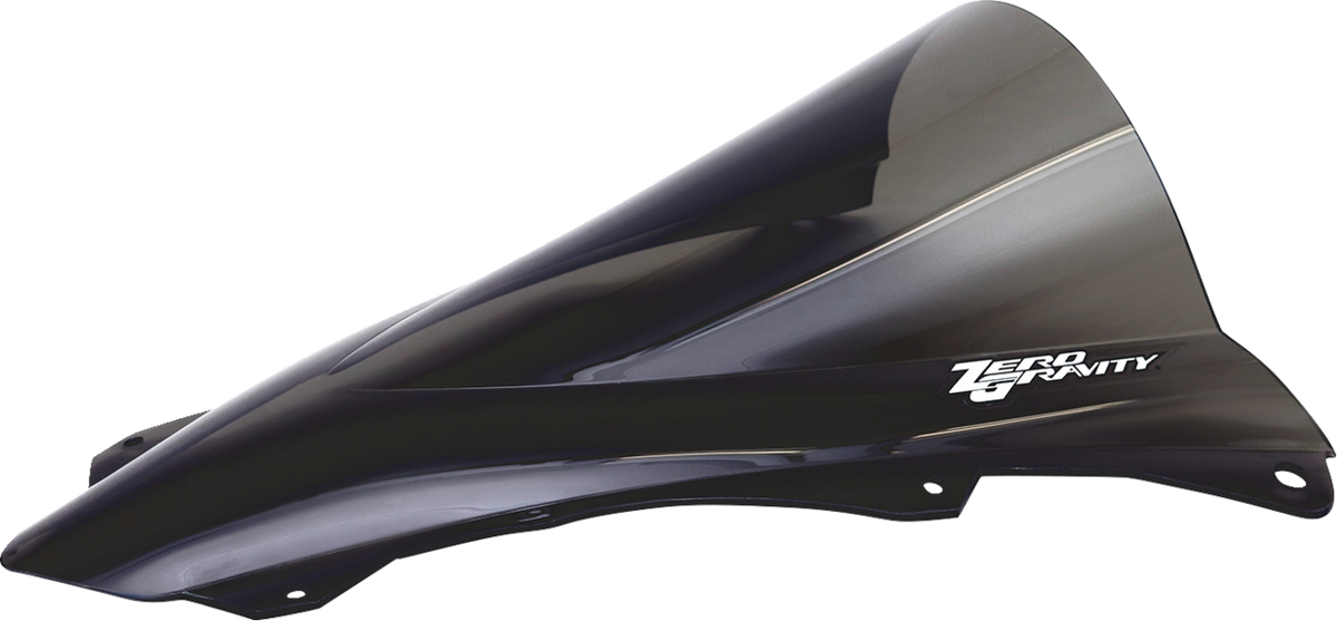Zero Gravity Double Bubble Windscreen - Dark Smoke - ZX-4RR