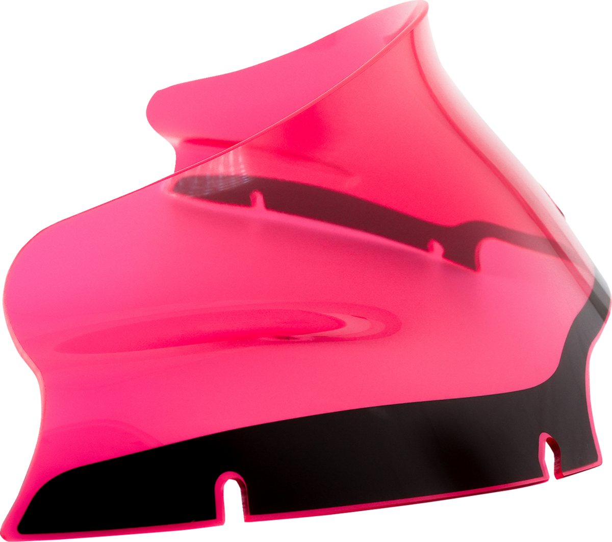 Klock Werks Ice Flare® Windshield - 6" - Pink Ice - '15-'25 FLTR