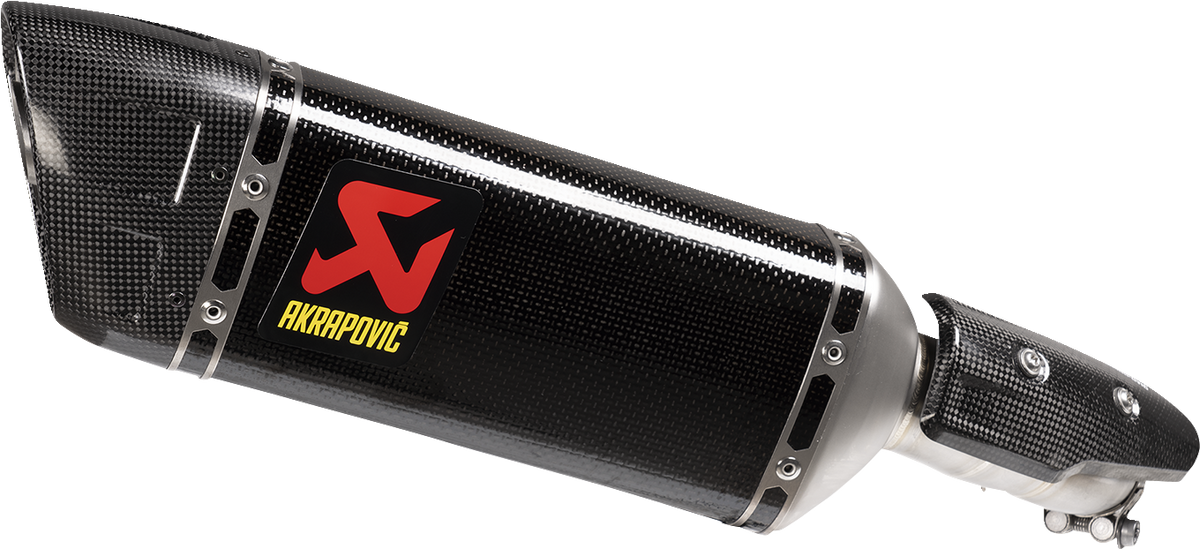 Akrapovic Slip-On Muffler - Carbon Fiber