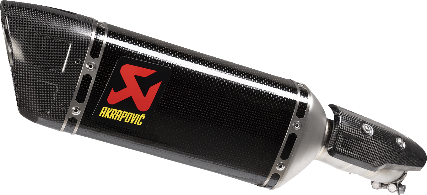Akrapovic Slip-On Muffler - Carbon Fiber