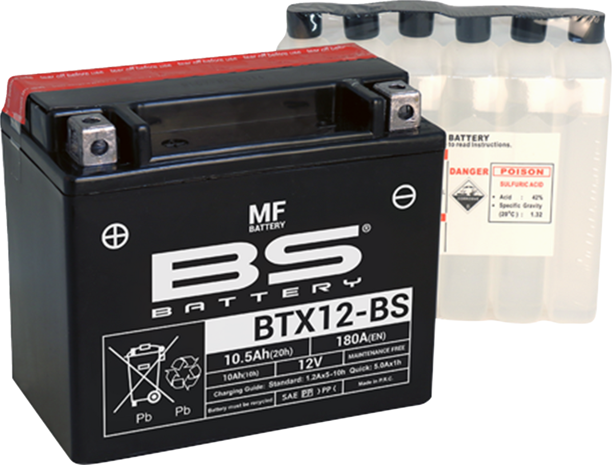 BS Battery Battery - BTX12-BS (YTX)