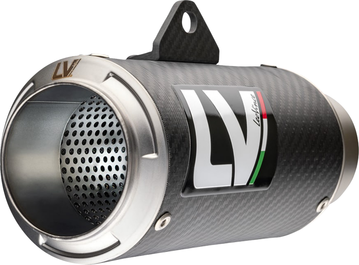 LeoVince LV Corsa Muffler - Carbon Fiber