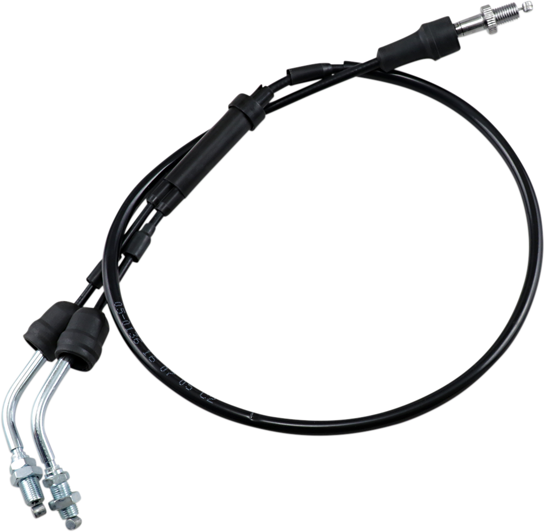 Motion Pro Black Vinyl Throttle Cable - Pull - '87-'06 YFZ350