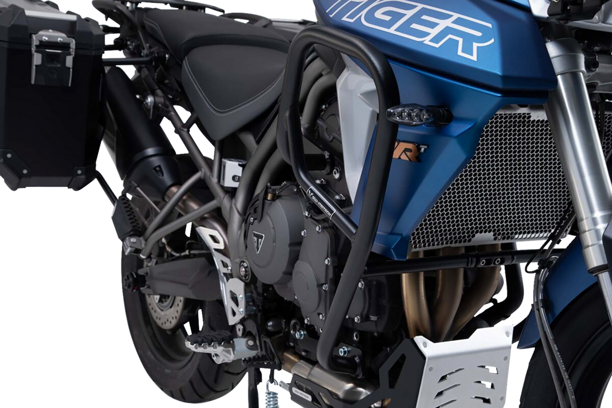 SW-Motech Crash Bar - Left/Right - Black - Triumph - Tiger 800