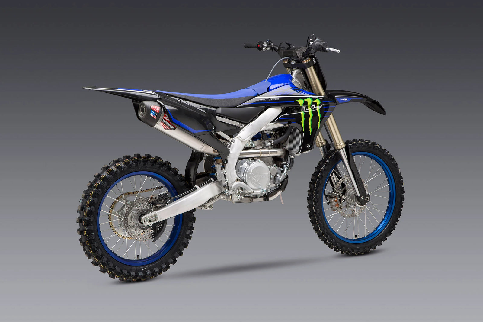 Yoshimura YZ450F 20-22 / WR450F 21-23 RS-12 Stainless Full Exhaust, W/ Aluminum Muffler