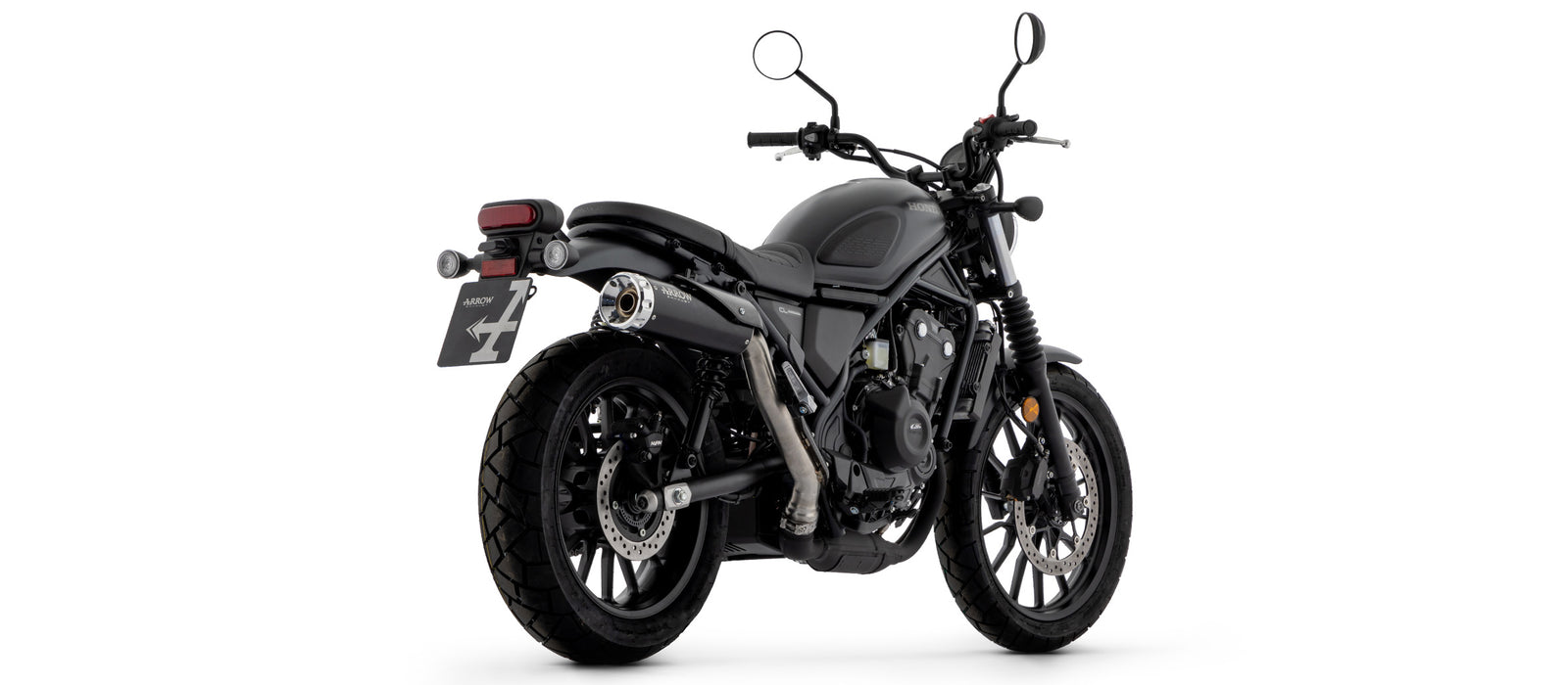 74513RBA Rebel Slip On With Aluminium Polish End Cap