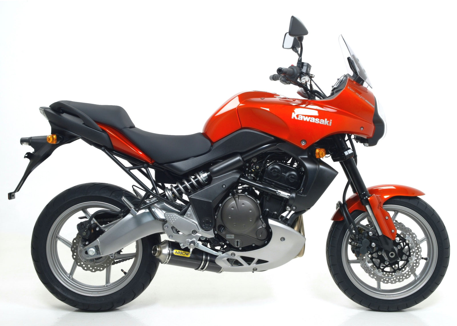 Arrow 71698AON Maxi Race-Tech Approved Aluminium Dark Slip On