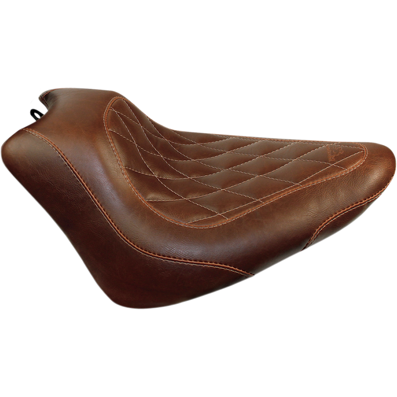 Mustang Seat - Wide Tripper™ Solo - Without Backrest - Diamond - Brown