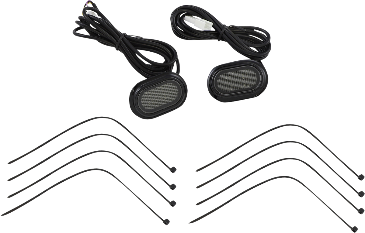 Custom Dynamics Antenna Grommet Light - Smoke Lens - Black