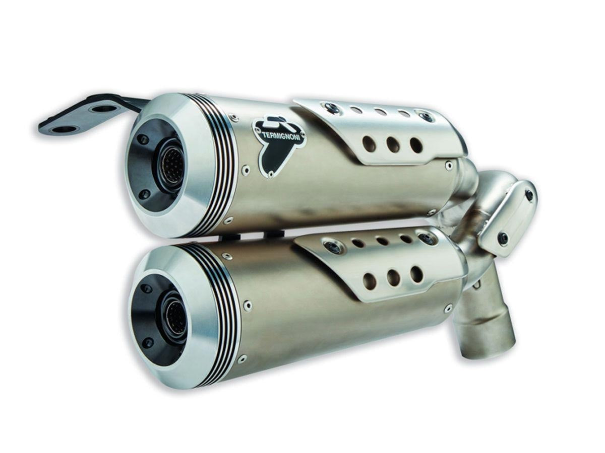 Termignoni 024OM Homologated Silencers Ducati Scrambler 1100 2018-2020