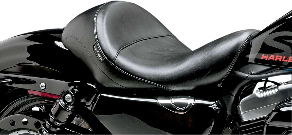 Le Pera Aviator Solo Seat - Smooth - Black - XL '07-'22