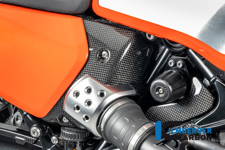 Ilmberger Carbon Airbox Cover Right BMW R12 NineT - Gloss / Twill