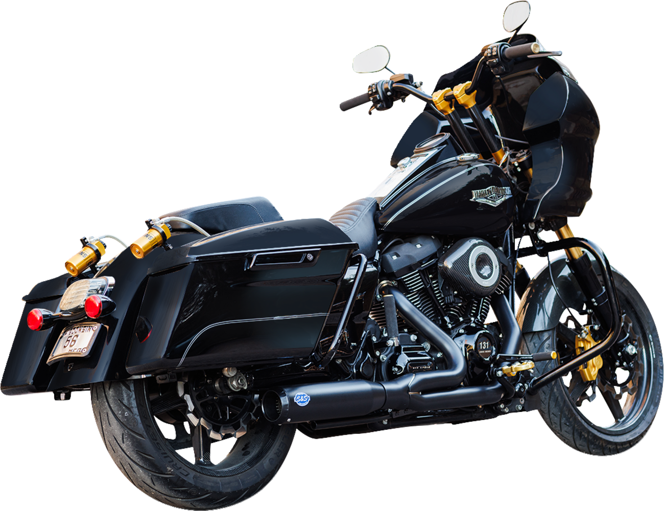 S&S Cycle 2-Into-1 Qualifier Exhaust System